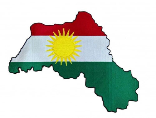 Rückenaufnäher Kurdistan | G178