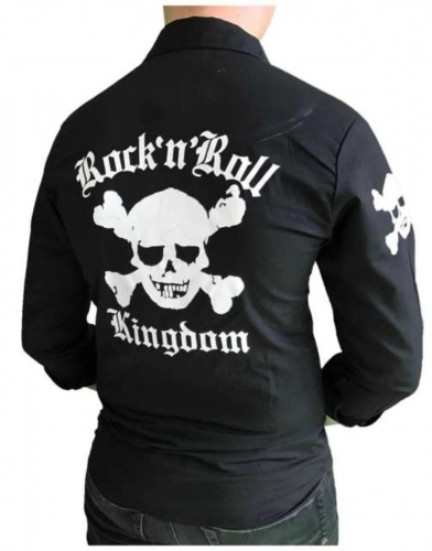 Schwarzes Hemd RocknRoll