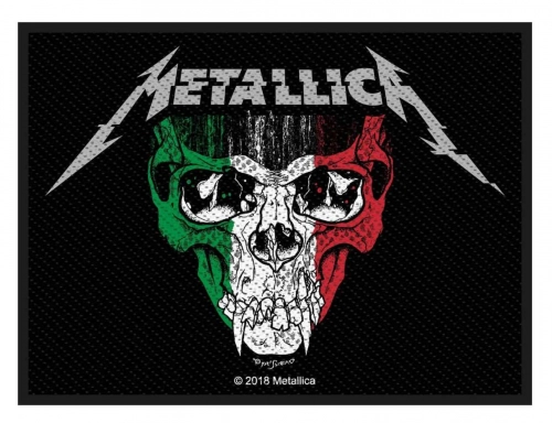 Metallica Aufnäher Italy