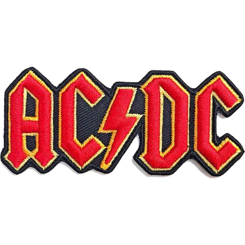 Aufnäher Gestickt | Aufbügler AC/DC Logo