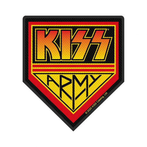 Kiss 'Kiss Army' Badge Aufnäher