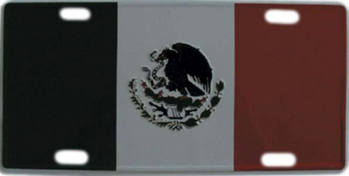 Blechschild Mexiko - 30cm x 15cm