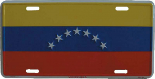 Blechschild Venezuela - 30cm x 15cm