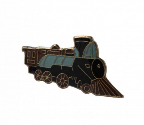 Train Pin Badge