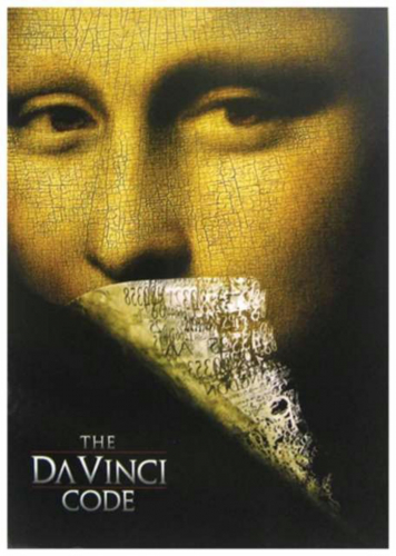 The Da Vinci Code OneSheet Postkarte