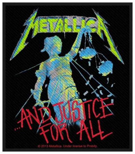 Metallica And Justice For All Aufnäher | 2731