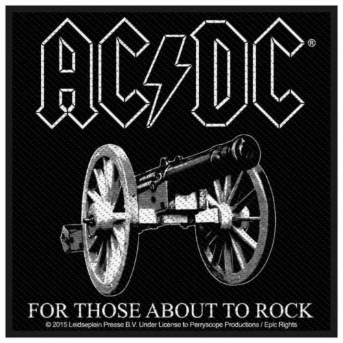 AC/DC For Those About to Rock Aufnäher | 2827