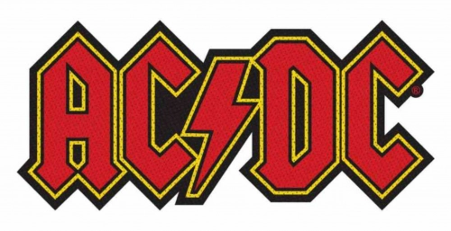 AC/DC Logo Cut-Out Aufnäher | 2832