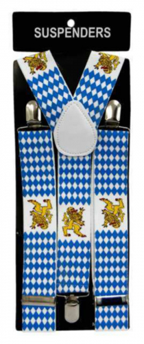 Hosenträger Bayern mit Wappen