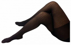 Fishnet Tights with glittery