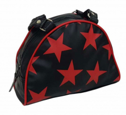 Rote Sterne Handtasche