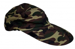 Camouflage Mütze - Sonnenschutz