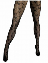 Fishnet Tights with Star Pattern