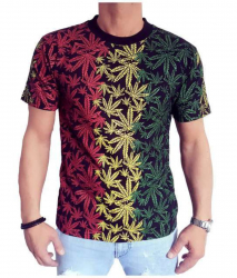 Rasta T-Shirt Cannabis