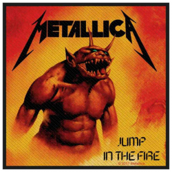 Patch Metallica Jump In The Fire Aufnäher