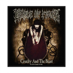 Cradle of Filth Aufnäher Cruelty and the beast