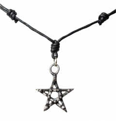 Necklace with small Pentagram