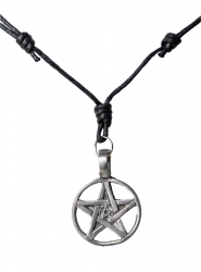 Necklace Circle of  Pentagrams