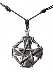 Necklace with big Pentagram pendant