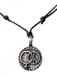 Necklace with pendant 'Peace'