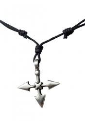 Necklace with arrow pendant