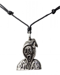 Necklace with pendant 'scream'