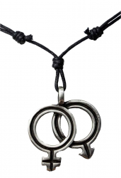 Necklace with symbol pendant