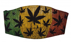 Gesichtsmaske Cannabis Rastafari