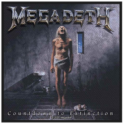 Megadeth Countdown To Extinction Aufnäher Patch