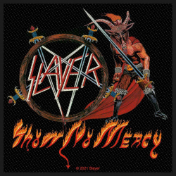 Slayer Show No Mercy Aufnäher