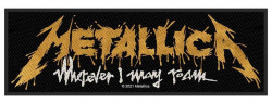 Metallica Wherever I May Roam Aufnäher
