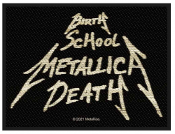 Metallica Birth School Death Aufnäher