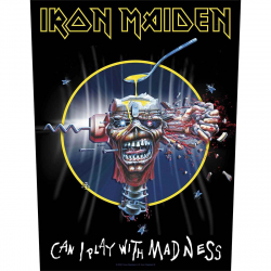 Iron Maiden Can I Play With Madness Rückenaufnäher