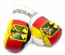 Mini Boxhandschuhe - Deutschland Adler