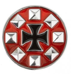 Gürtelschnalle Eisernes Kreuz Schwarz