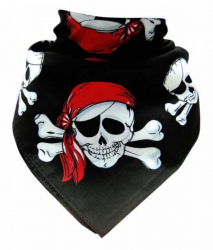 Bandana Kopftuch Piratentotenköpfe