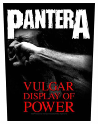 Pantera Vulgar Display Of Power Rückenaufnäher
