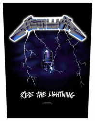 Metallica Ride The Lightning Rückenaufnäher