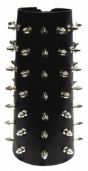 Leather Cuff 49 Killer Studs With Laces