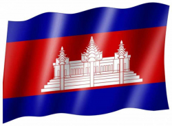 Fahne Kambodscha
