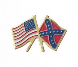 USA Confederate Pin
