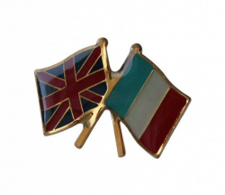 Anstecker Pin Großbritannien Frankreich