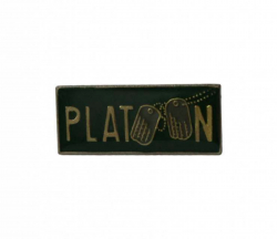 Platoon Military Pin Badge