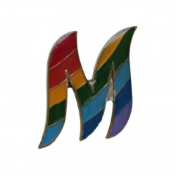 Pin Letter M