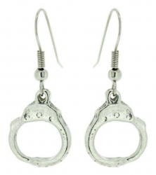 Handcuffs Drop Earrings
