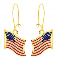 USA Drop Earrings