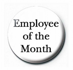 Ansteckbutton Employee Of The Month | 4686