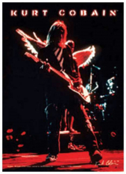 Kurt Cobain Postkarte