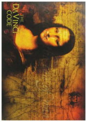 The Da Vinci Code So Dark the Con of Man Postkarte
