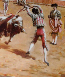 3D Poster Bullfight